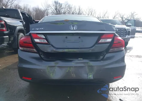 2013 Honda Civic Ex z USA, uszkodzony, nr VIN 19XFB2F87DE079385